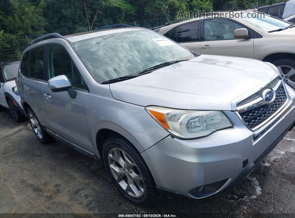 JF2SJAXC0GH448246 2016 SUBARU FORESTER Silver უკანა სალონის ხედი