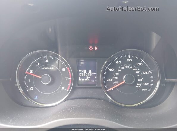JF2SJAXC0GH448246 2016 SUBARU FORESTER Silver უკანა სავარძლების ხედი