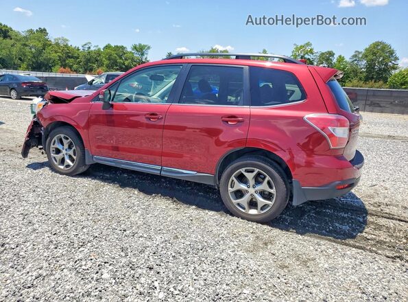 JF2SJAXC2GH437331 2016 SUBARU FORESTER Красный Задняя левая четверть
