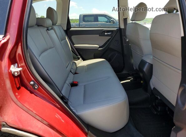 JF2SJAXC2GH437331 2016 SUBARU FORESTER Красный Вид задних сидений