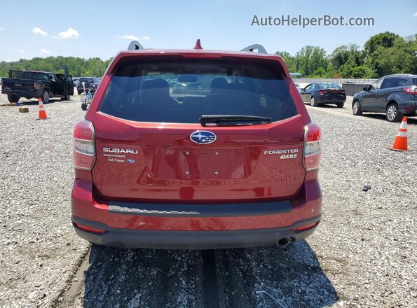 JF2SJAXC2GH437331 2016 SUBARU FORESTER Красный Вид сзади