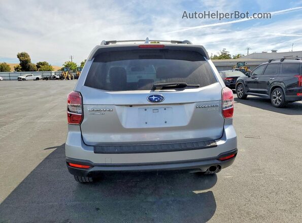 JF2SJAXC2GH440536 2016 SUBARU FORESTER Silver Вид ззаду