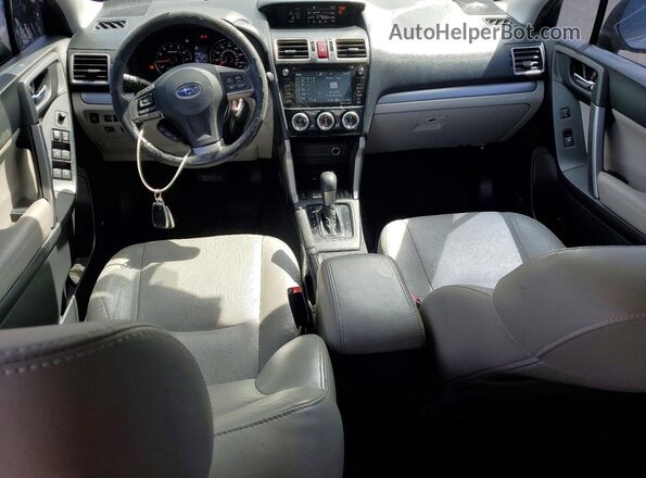 JF2SJAXC2GH440536 2016 SUBARU FORESTER Silver Вид панелі приладів