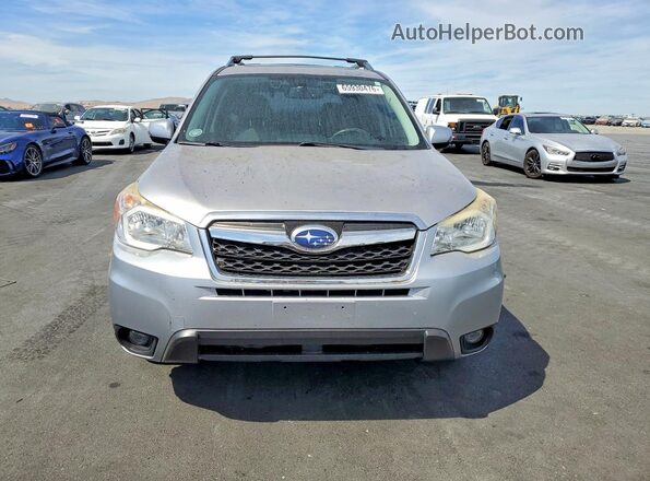 JF2SJAXC2GH440536 2016 SUBARU FORESTER Silver Вид спереду