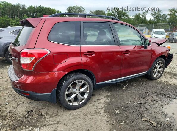 JF2SJAXC2GH449608 2016 SUBARU FORESTER Red Rear right