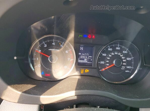 JF2SJAXC2GH464450 2016 SUBARU FORESTER Синий Вид щитка приборов