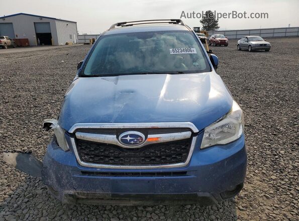 JF2SJAXC2GH464450 2016 SUBARU FORESTER Синий Вид спереди