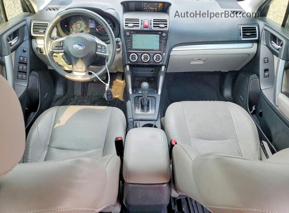 JF2SJAXC2GH464450 2016 SUBARU FORESTER Синий Вид панели приборов