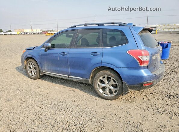 JF2SJAXC2GH464450 2016 SUBARU FORESTER Синий Задняя левая четверть