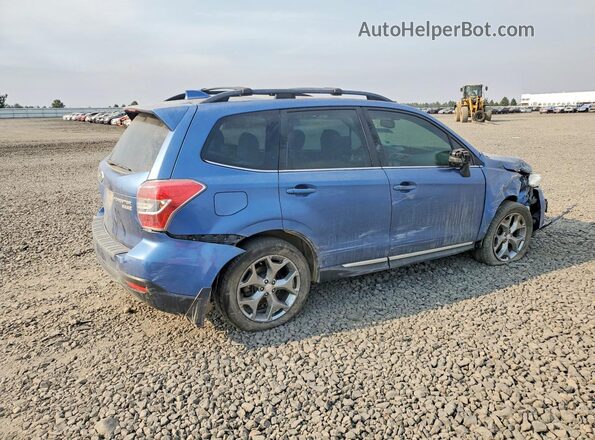 JF2SJAXC2GH464450 2016 SUBARU FORESTER Синий Задняя правая четверть