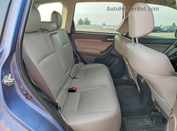 JF2SJAXC2GH464450 2016 SUBARU FORESTER Синий Вид задних сидений