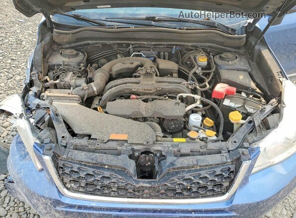 JF2SJAXC2GH464450 2016 SUBARU FORESTER Синий Вид задней части салона