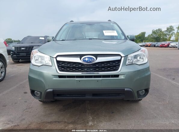 JF2SJAXC5GH484210 2016 SUBARU FORESTER Green წინა ხედი