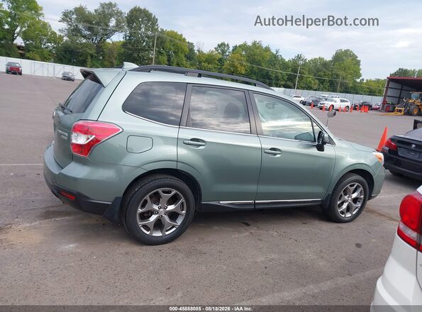 JF2SJAXC5GH484210 2016 SUBARU FORESTER Green უკანა სალონის ხედი
