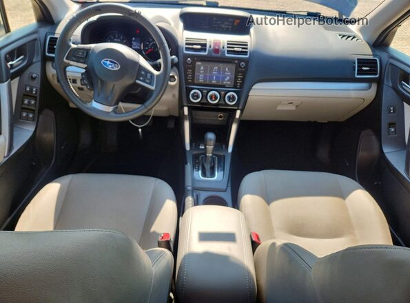 JF2SJAXC9GH472402 2016 SUBARU FORESTER Blue Vista del salpicadero