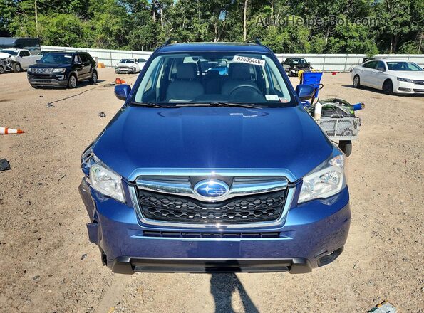JF2SJAXC9GH472402 2016 SUBARU FORESTER Blue Vista frontal