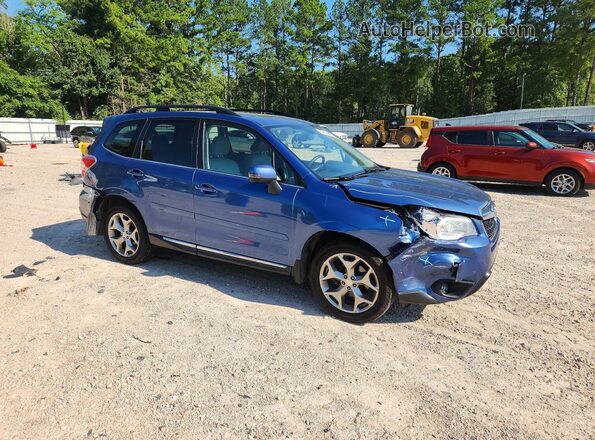 JF2SJAXC9GH472402 2016 SUBARU FORESTER Blue Delantero derecho