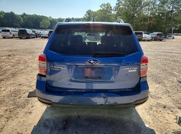 JF2SJAXC9GH472402 2016 SUBARU FORESTER Blue Vista trasera