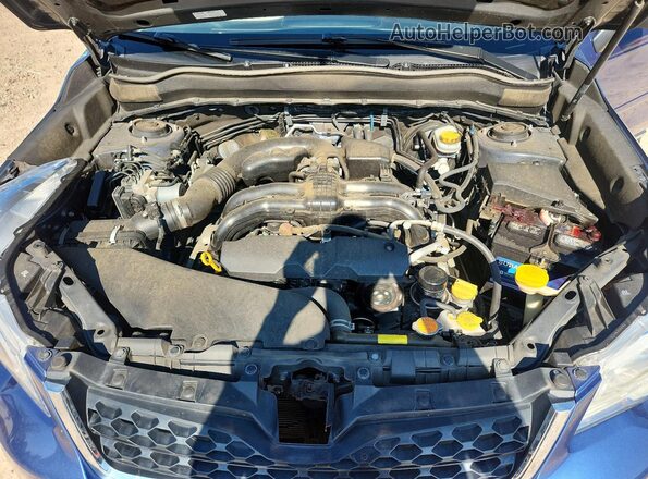 JF2SJAXC9GH472402 2016 SUBARU FORESTER Blue Vista del compartimento del motor