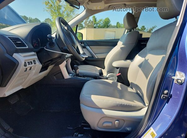 JF2SJAXC9GH472402 2016 SUBARU FORESTER Blue Vista interior delantera