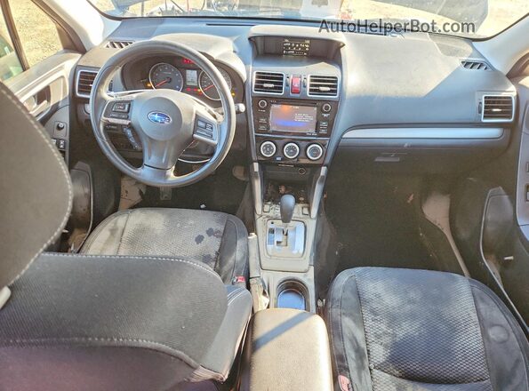 JF2SJCCC0GH489476 2016 SUBARU FORESTER Black Dashboard view
