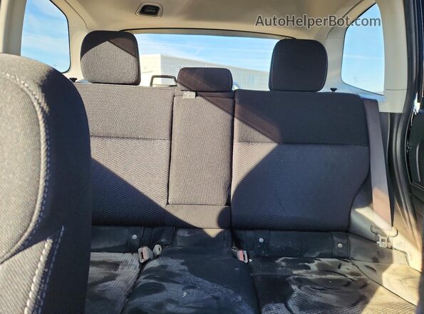 JF2SJCCC0GH489476 2016 SUBARU FORESTER Black Rear seats view