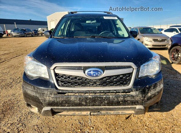 JF2SJCCC0GH489476 2016 SUBARU FORESTER Black Front view