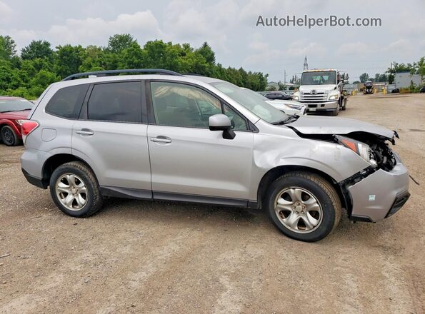 JF2SJEBC1JH571477 2018 SUBARU FORESTER Silver Առջևի աջ