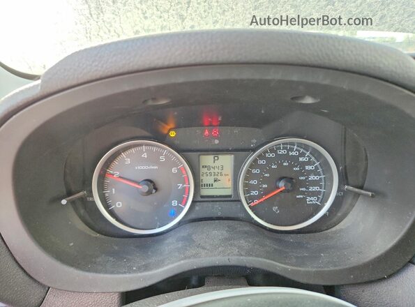 JF2SJEDC9HH574361 2017 SUBARU FORESTER Brown Vista del cuadro de instrumentos