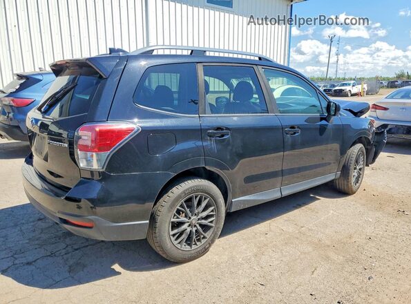 JF2SJEDCXJH441145 2018 SUBARU FORESTER Black Tył prawy