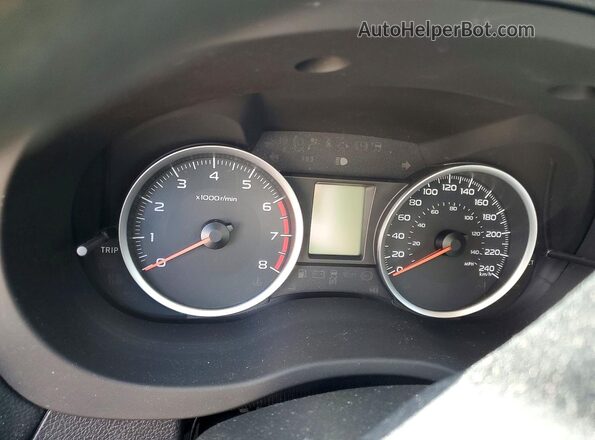 JF2SJEDCXJH441145 2018 SUBARU FORESTER Black Widok zestawu wskaźników
