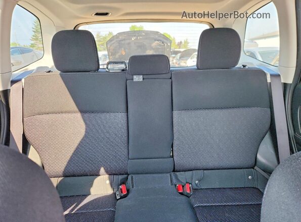 JF2SJEJC7HH532842 2017 SUBARU FORESTER Silver Vista de los asientos traseros