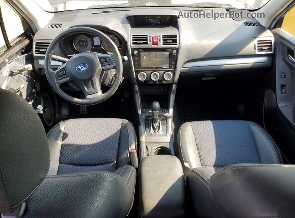JF2SJGDC3GH411800 2016 SUBARU FORESTER Black Vista del salpicadero