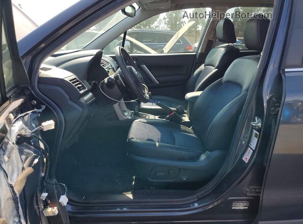 JF2SJGDC3GH411800 2016 SUBARU FORESTER Black Vista interior delantera