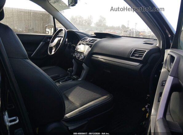 JF2SJGDC4GH561415 2016 SUBARU FORESTER Black Вид салону спереду
