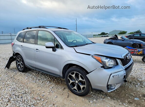 JF2SJGDC6GH503399 2016 SUBARU FORESTER Silver Delantero derecho