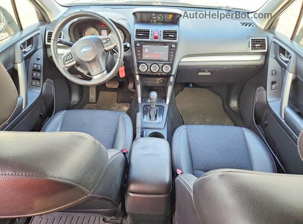 JF2SJGDC6GH503399 2016 SUBARU FORESTER Silver Vista del salpicadero