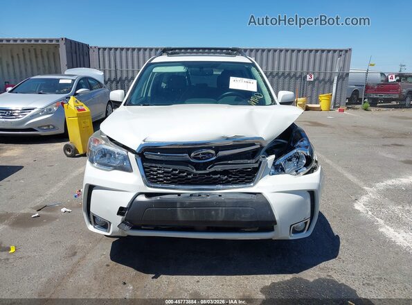 JF2SJGDC8GH565273 2016 SUBARU FORESTER White Widok zestawu wskaźników