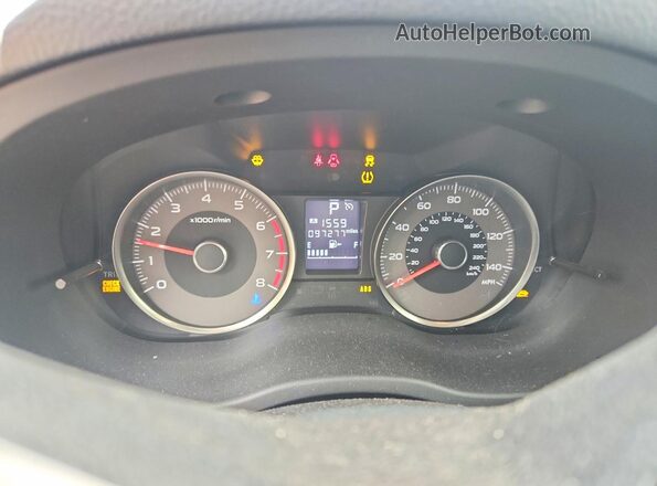 JF2SJGEC0HH501776 2017 SUBARU FORESTER Silver Instrument cluster view