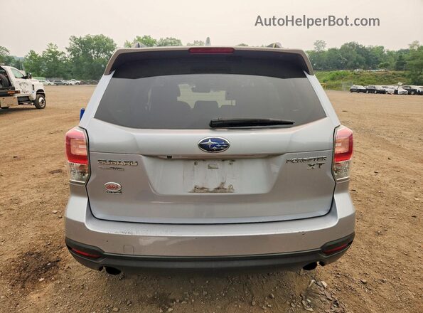 JF2SJGEC0HH501776 2017 SUBARU FORESTER Silver Rear view