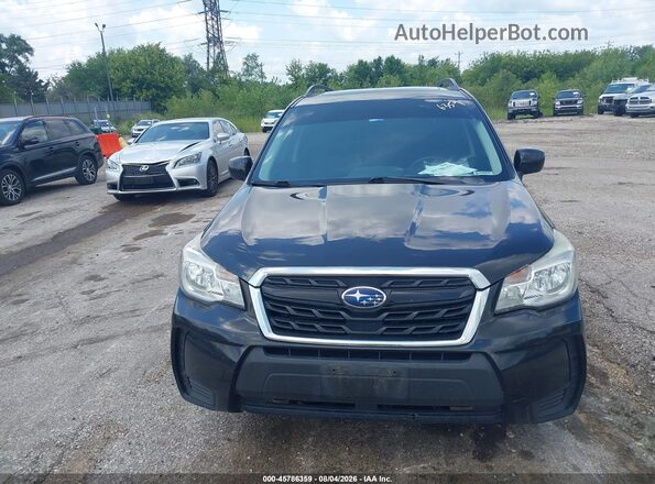 JF2SJGEC6HH542039 2017 SUBARU FORESTER Черный Вид щитка приборов