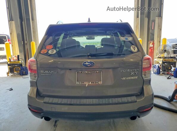 JF2SJGTC4HH555729 2017 SUBARU FORESTER Brown Vista trasera
