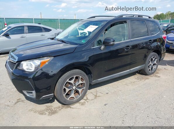 JF2SJGVC4GH557024 2016 SUBARU FORESTER Black Front left