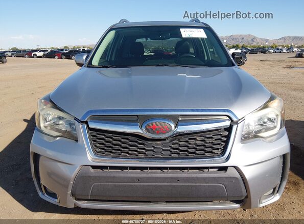 JF2SJGVC4GH559890 2016 SUBARU FORESTER Silver Вид спереду