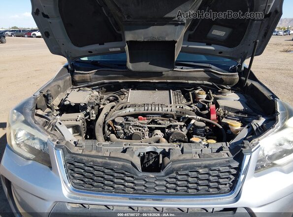 JF2SJGVC4GH559890 2016 SUBARU FORESTER Silver Вид ззаду