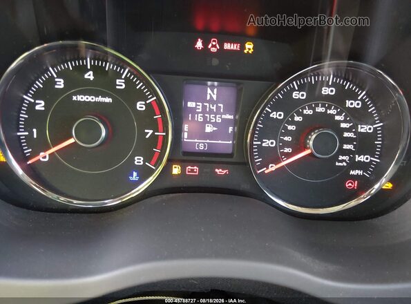 JF2SJGVC4GH559890 2016 SUBARU FORESTER Silver Вид задніх сидінь