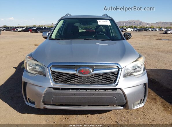 JF2SJGVC4GH559890 2016 SUBARU FORESTER Silver Вид щитка приладів