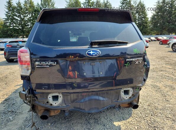 JF2SJGWC0HH560566 2017 SUBARU FORESTER Gray Rear view
