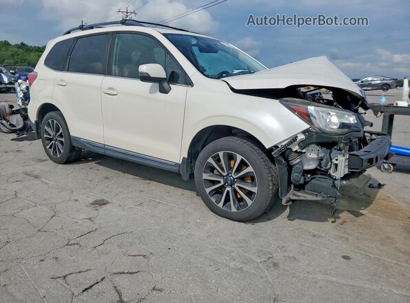 JF2SJGWC2HH804959 2017 SUBARU FORESTER Белый Передняя правая четверть