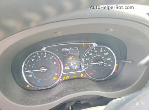 JF2SJGWC2HH804959 2017 SUBARU FORESTER Белый Вид щитка приборов